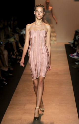 Illustration for article titled Herve Leger's Dresses Will Crush Your Ribs, Beautifully.